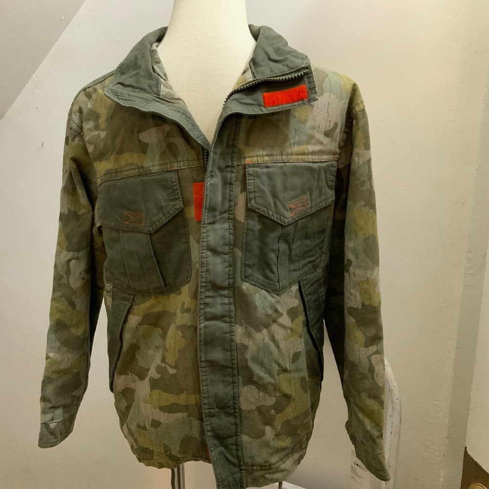Boys Camouflage Fall Cotton Jacket